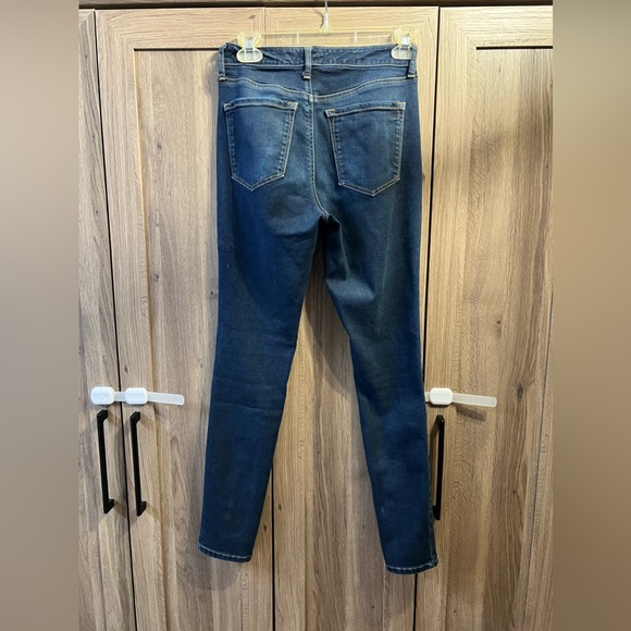 Jessica Simpson Women's High-Rise Skinny Jeans, Dark Blue Size 26 - Picture 2 of 5